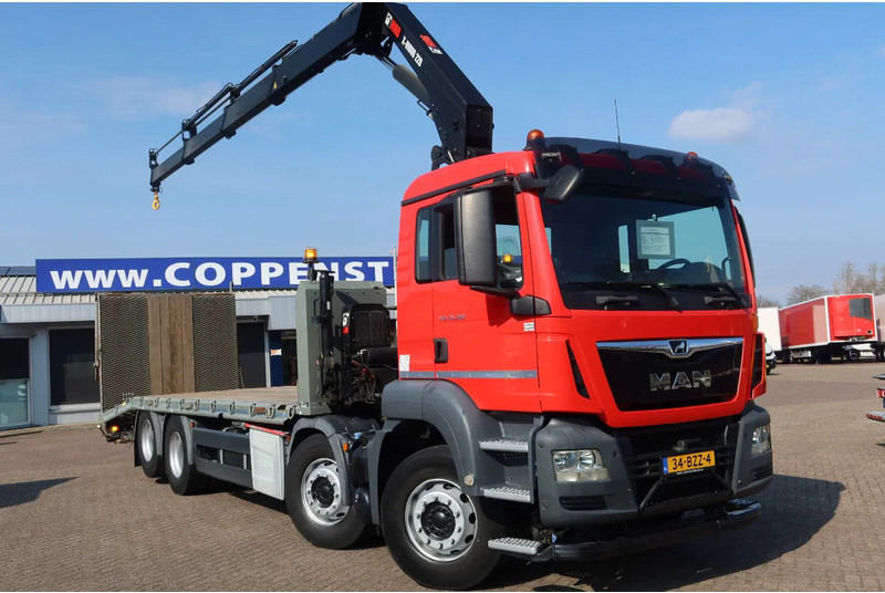 MAN TGS 35.360 8x2 Euro 6 Oprijwagen + Hiab 228 E 3 kraan. - Flakbil, Kranbil: bild 2 MAN TGS 35.360 8x2 Euro 6 Oprijwagen + Hiab 228 E 3 kraan. - Flakbil, Kranbil: bild 2