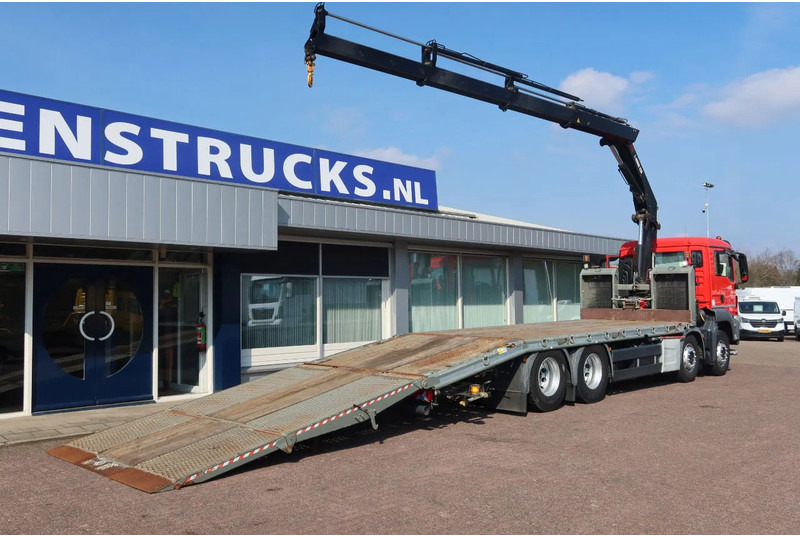 MAN TGS 35.360 8x2 Oprijwagen + HIAB 228 E 3 kraan. Radio grafisch + winch - Biltransportbil lastbil, Kranbil: bild 3 MAN TGS 35.360 8x2 Oprijwagen + HIAB 228 E 3 kraan. Radio grafisch + winch - Biltransportbil lastbil, Kranbil: bild 3