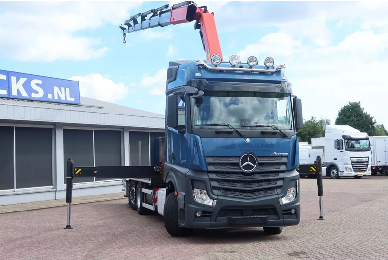 Mercedes-Benz Actros 2542 2542 L Openwagen+Kraan Palginer PK 3302 EH - Kranbil: bild 2 Mercedes-Benz Actros 2542 2542 L Openwagen+Kraan Palginer PK 3302 EH - Kranbil: bild 2