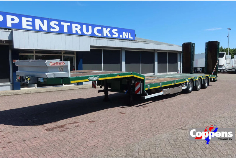 Nooteboom Semidieplader + Hydraulisch Rampen - Låg lastare semitrailer: bild 1 Nooteboom Semidieplader + Hydraulisch Rampen - Låg lastare semitrailer: bild 1