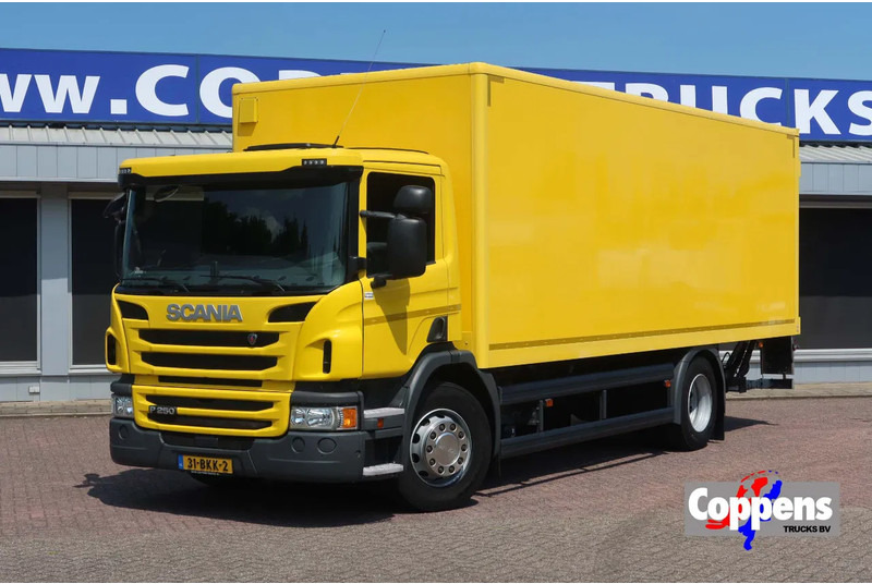 Scania P250 4x2 Bakwagen+Klep E6 Dhollandia 1500 kg - Lastbil med skåp: bild 1 Scania P250 4x2 Bakwagen+Klep E6 Dhollandia 1500 kg - Lastbil med skåp: bild 1
