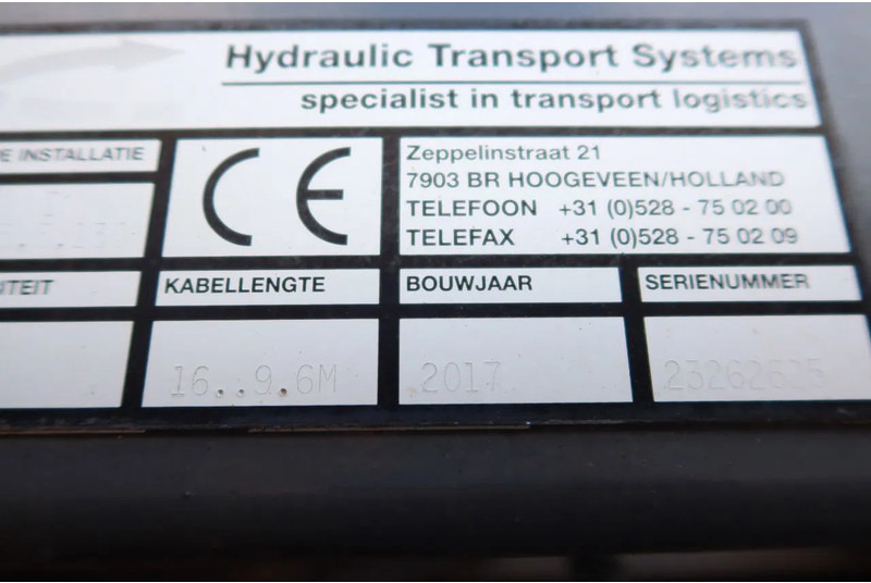 Volvo FE 280 Container / Kabelsysteem H.T.S Kabel, 15 ton, 575 cm 6 Cilinder - Lastbil med kabelsystem: bild 5 Volvo FE 280 Container / Kabelsysteem H.T.S Kabel, 15 ton, 575 cm 6 Cilinder - Lastbil med kabelsystem: bild 5