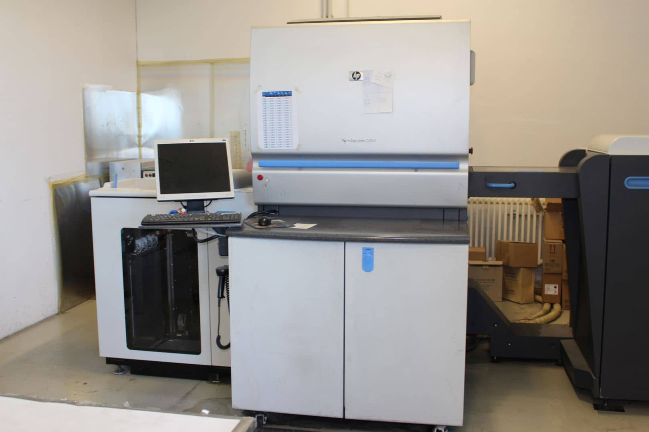 HP Indigo 5500 - Digital tryckmaskin: bild 2 HP Indigo 5500 - Digital tryckmaskin: bild 2