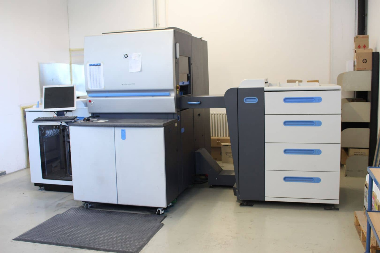 HP Indigo 5500 - Digital tryckmaskin: bild 1 HP Indigo 5500 - Digital tryckmaskin: bild 1