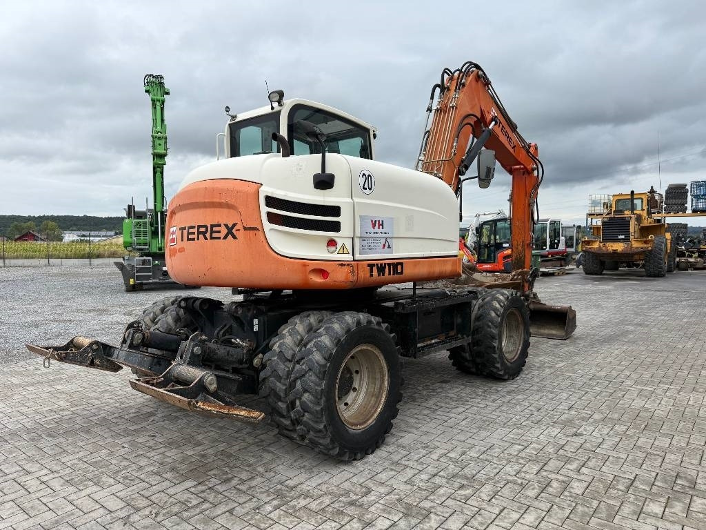 Terex TW 110 - Grävmaskin på däck: bild 5 Terex TW 110 - Grävmaskin på däck: bild 5