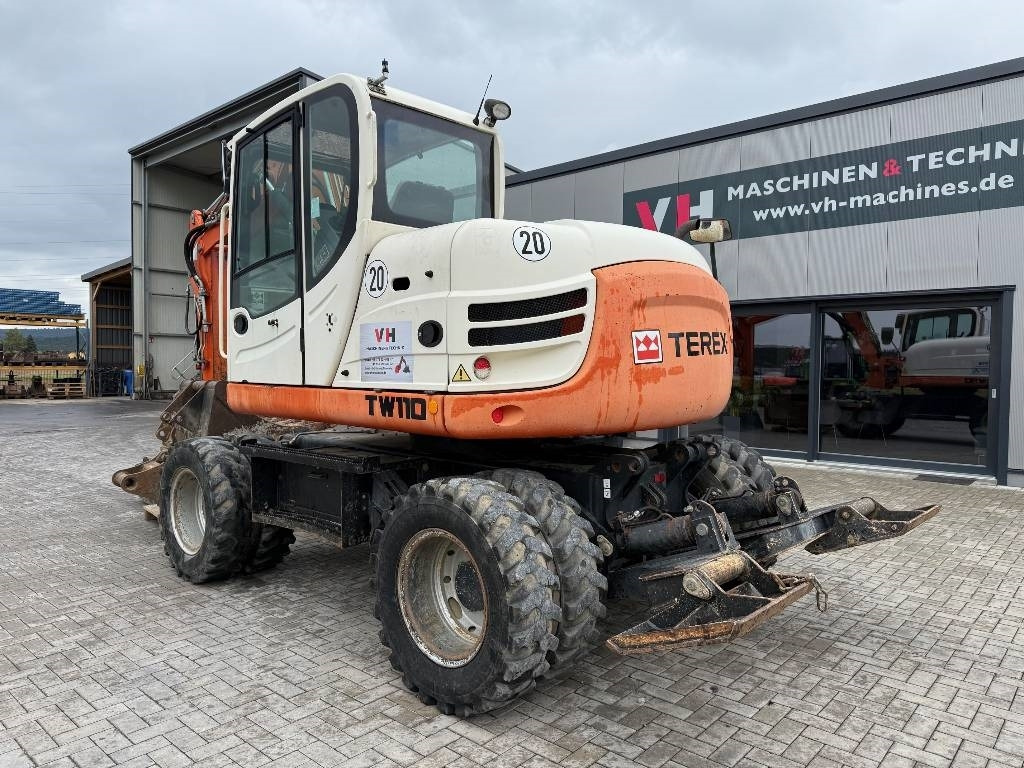 Terex TW 110 - Grävmaskin på däck: bild 3 Terex TW 110 - Grävmaskin på däck: bild 3