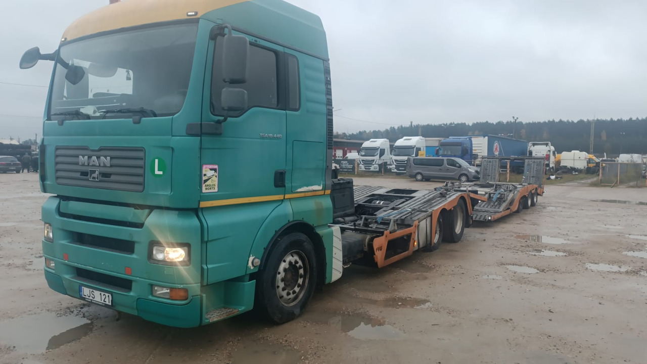 MAN TGA 18440 - Biltransportbil lastbil: bild 3 MAN TGA 18440 - Biltransportbil lastbil: bild 3