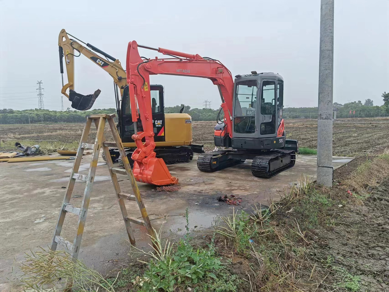 HITACHI ZX55 - Minigrävmaskin: bild 2 HITACHI ZX55 - Minigrävmaskin: bild 2