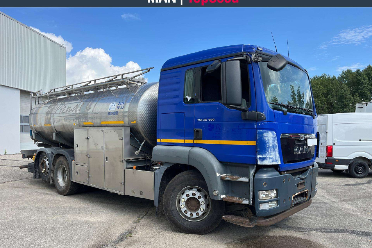 MAN TGS 26.400 6X2-2 Plandex (8833) - Tankbil: bild 2 MAN TGS 26.400 6X2-2 Plandex (8833) - Tankbil: bild 2