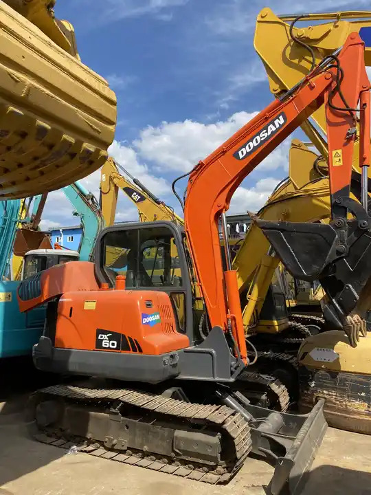 High Quality Hot Sale Used 6t Mini Excavator Original Korea Doosan Used Excavators Doosan Dx60 With Good Performance - Bandgrävare: bild 5 High Quality Hot Sale Used 6t Mini Excavator Original Korea Doosan Used Excavators Doosan Dx60 With Good Performance - Bandgrävare: bild 5