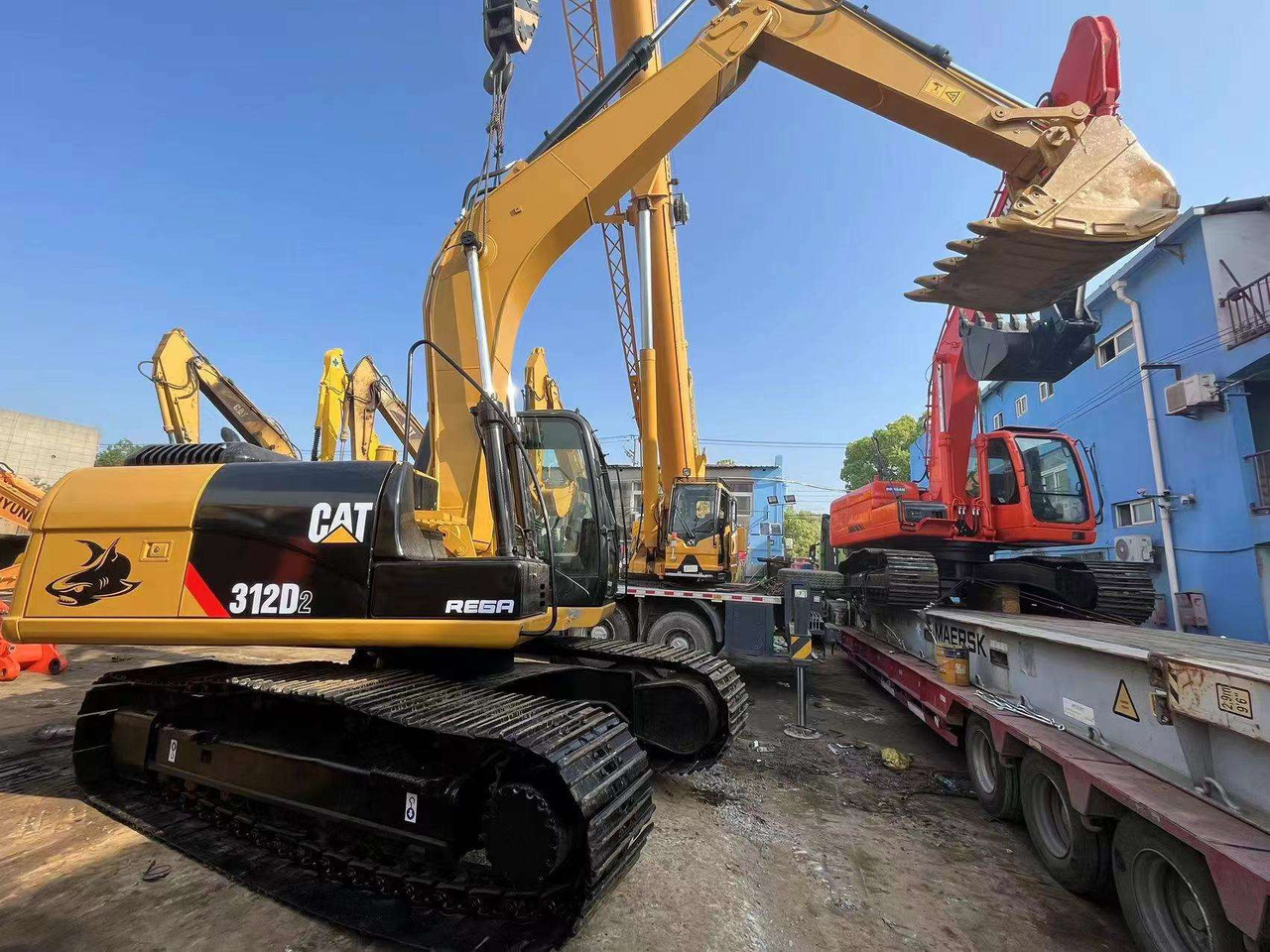Perfect condition Construction machine 12ton cat used excavator digger machine CAT312D2 - Bandgrävare: bild 3 Perfect condition Construction machine 12ton cat used excavator digger machine CAT312D2 - Bandgrävare: bild 3