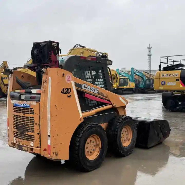 Used Case 420 Backhoe Loader Used Skid Steer Loader CASE 430 CASE 440 - Kompaktlastare/ Slirstyrda lastare: bild 5 Used Case 420 Backhoe Loader Used Skid Steer Loader CASE 430 CASE 440 - Kompaktlastare/ Slirstyrda lastare: bild 5