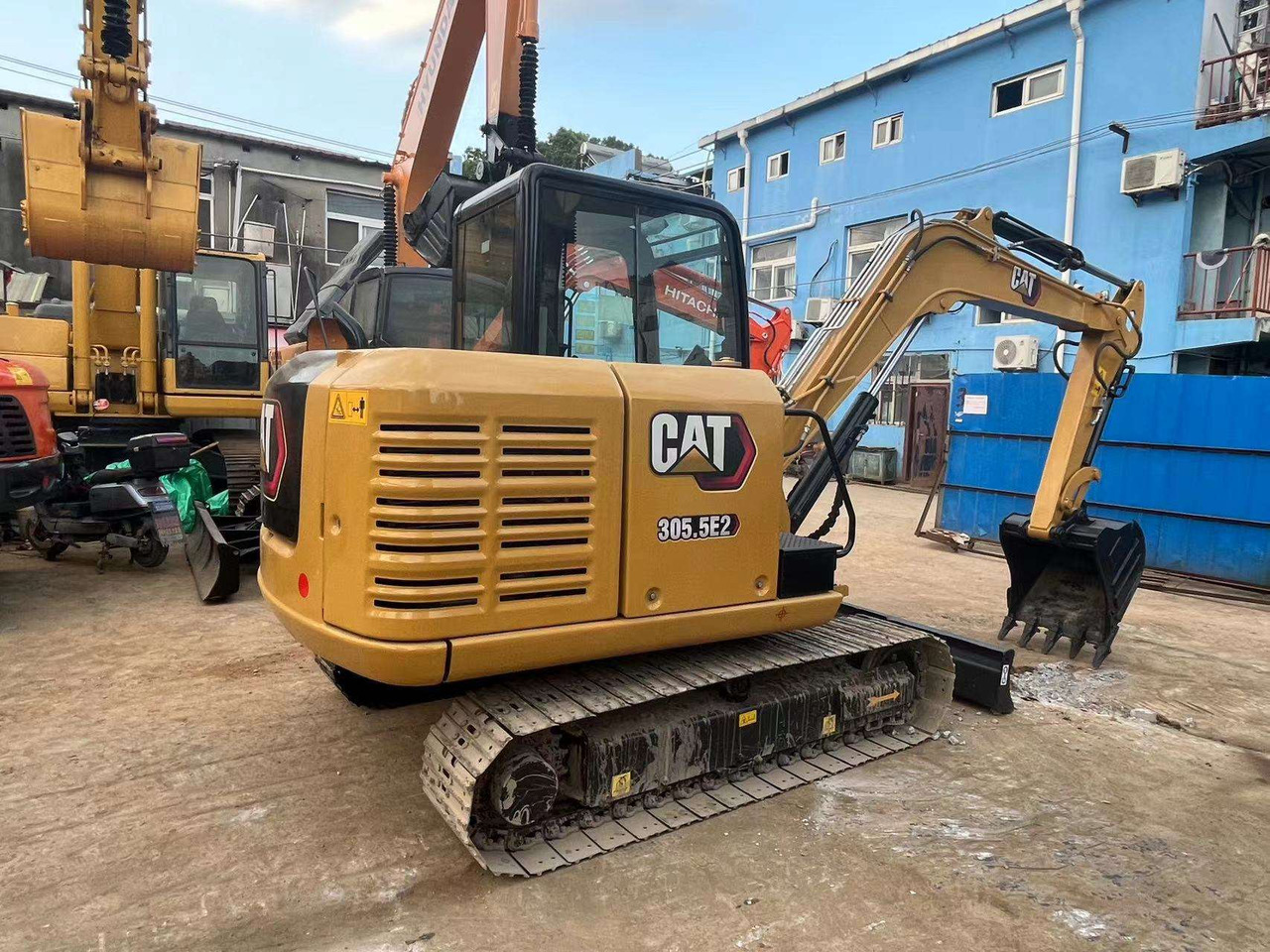 Used construction machine 305.5E2 CAT excavator mini 5 tons excavator in good condition on sale - Bandgrävare: bild 5 Used construction machine 305.5E2 CAT excavator mini 5 tons excavator in good condition on sale - Bandgrävare: bild 5