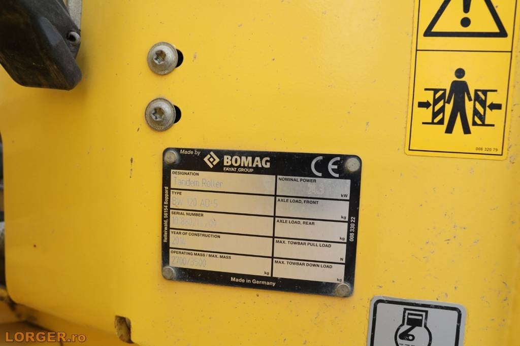 Asfaltvält Bomag BW 120 AD-5: bild 11