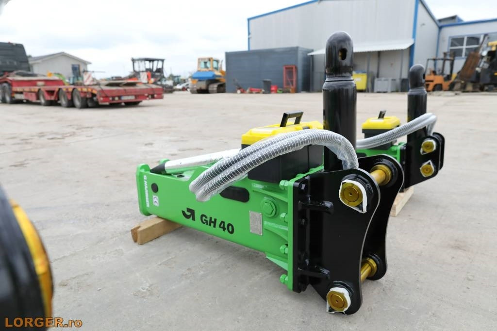 G Hammer GH 40 - Power, Not Noise! New Model 2025 - Hydraulisk hammare för Byggmaskiner: bild 5 G Hammer GH 40 - Power, Not Noise! New Model 2025 - Hydraulisk hammare för Byggmaskiner: bild 5