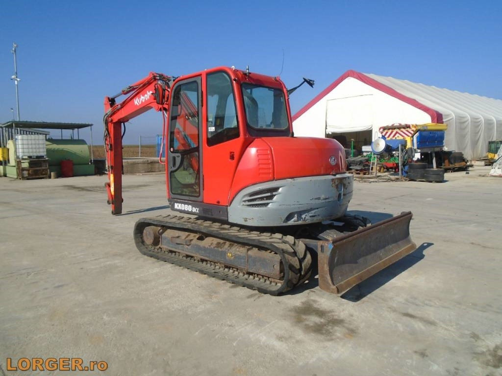 Kubota KX 080-3 - Bandgrävare: bild 2 Kubota KX 080-3 - Bandgrävare: bild 2
