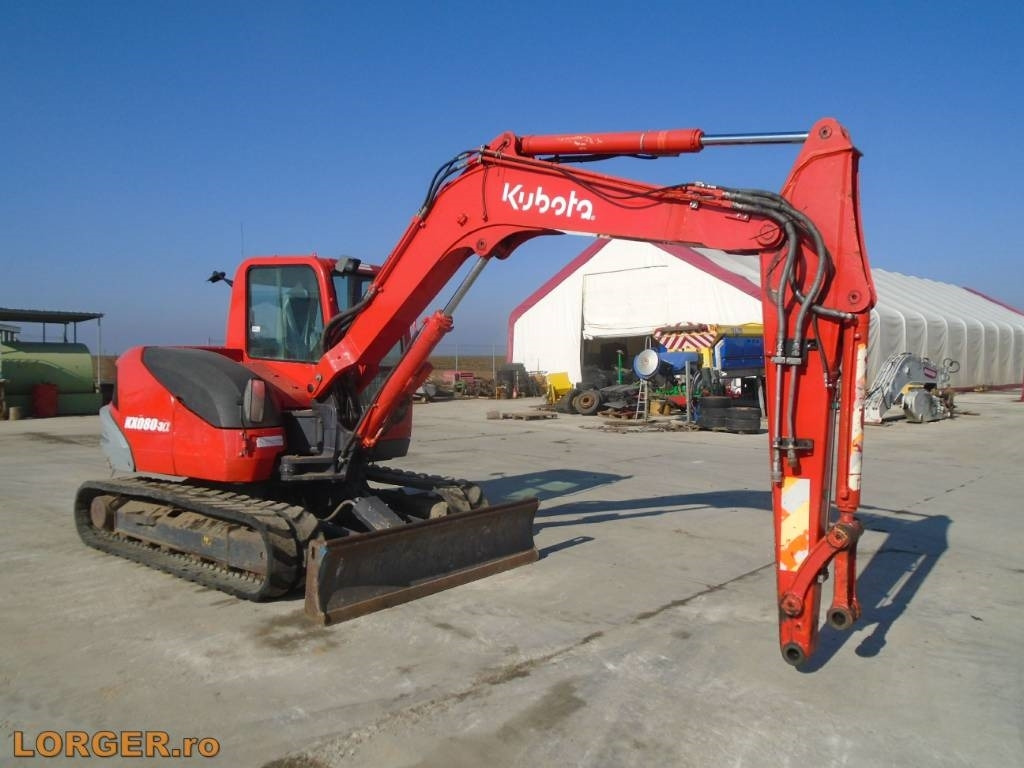 Kubota KX 080-3 - Bandgrävare: bild 4 Kubota KX 080-3 - Bandgrävare: bild 4
