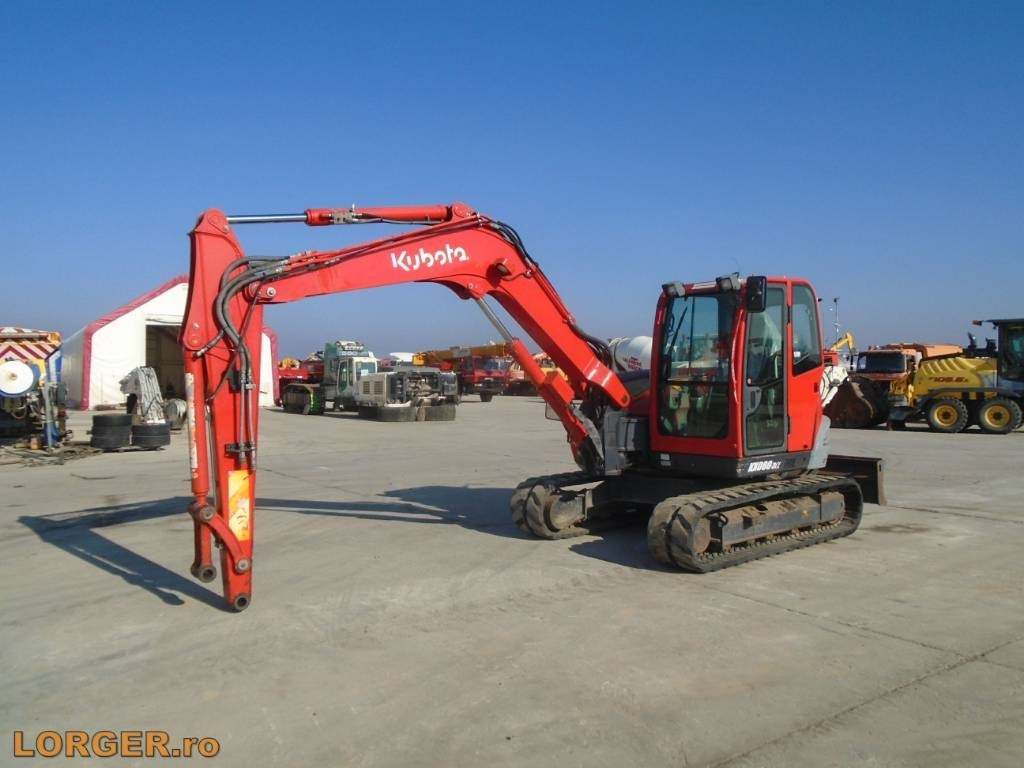Kubota KX 080-3 - Bandgrävare: bild 1 Kubota KX 080-3 - Bandgrävare: bild 1