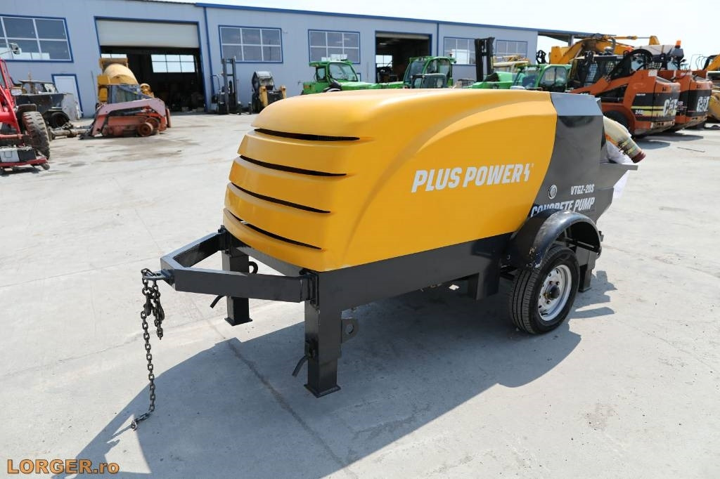 Plus Power VTGZ - 20S - Stationär betongpump: bild 1 Plus Power VTGZ - 20S - Stationär betongpump: bild 1