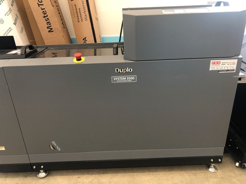 Duplo System 3500 | DC-445 | 2016 - Tryckmaskin: bild 3 Duplo System 3500 | DC-445 | 2016 - Tryckmaskin: bild 3