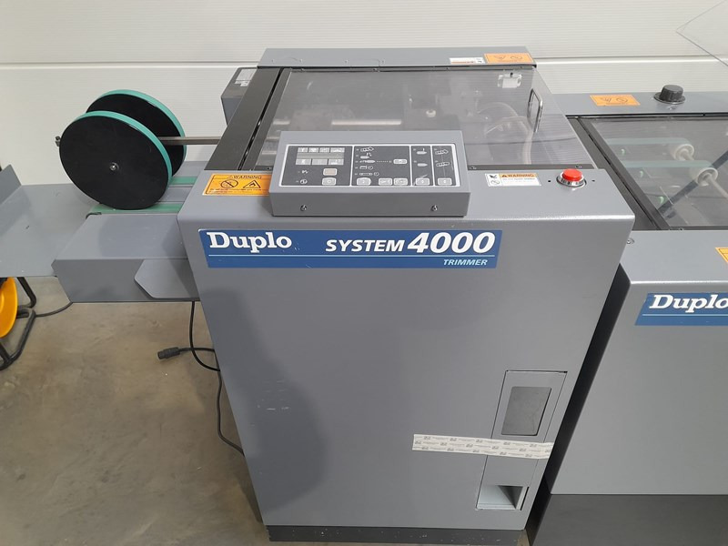 Duplo System 4000 - Tryckmaskin: bild 5 Duplo System 4000 - Tryckmaskin: bild 5