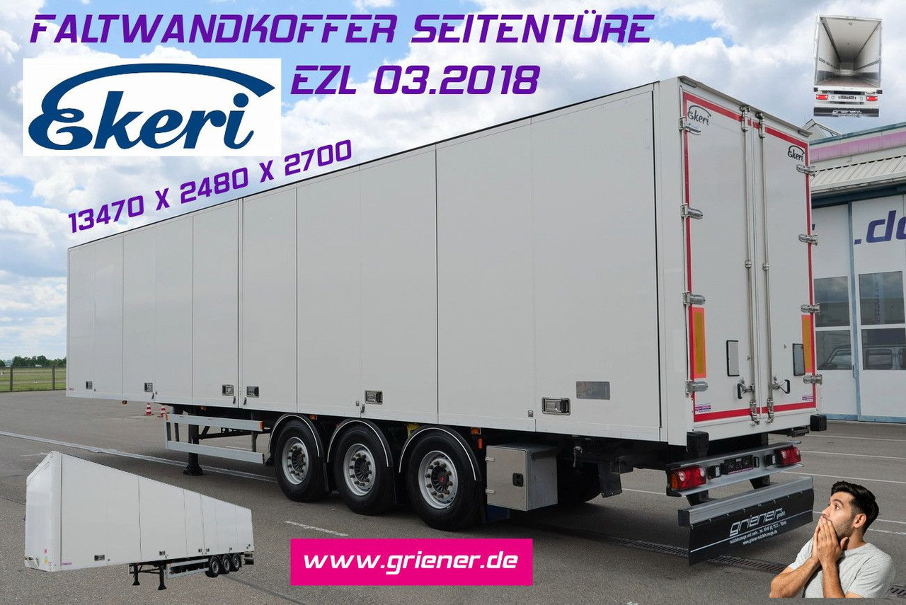 EKERI T3-A /SEITLICHE TÜREN /FALTWAND 2700 mm - Skåp semitrailer: bild 1 EKERI T3-A /SEITLICHE TÜREN /FALTWAND 2700 mm - Skåp semitrailer: bild 1