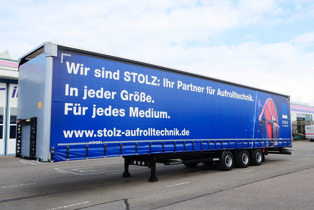 Kögel S24/1/ LANG LKW MEGA / HUBDACH / 2 x liftachse - Kapelltrailer: bild 4 Kögel S24/1/ LANG LKW MEGA / HUBDACH / 2 x liftachse - Kapelltrailer: bild 4