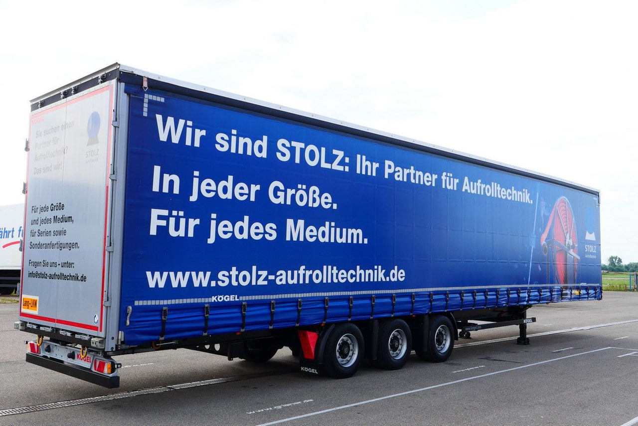 Kögel S24/1/ LANG LKW MEGA / HUBDACH / 2 x liftachse - Kapelltrailer: bild 2 Kögel S24/1/ LANG LKW MEGA / HUBDACH / 2 x liftachse - Kapelltrailer: bild 2