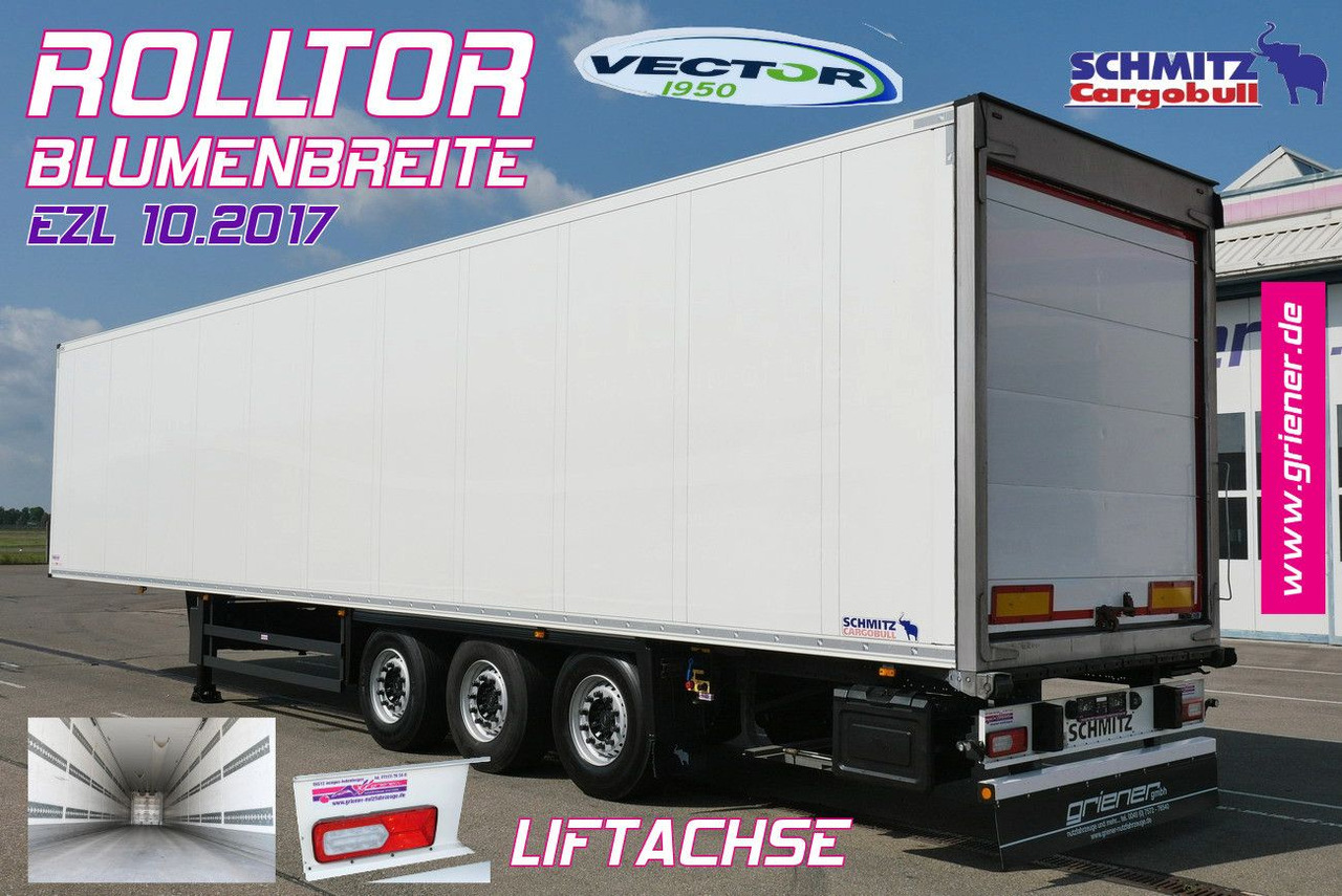 Schmitz Cargobull SKO 24/ROLLTOR /VECTOR 1950 / FP45 BLUMENBREITE - Kyl/ Frys semitrailer: bild 1 Schmitz Cargobull SKO 24/ROLLTOR /VECTOR 1950 / FP45 BLUMENBREITE - Kyl/ Frys semitrailer: bild 1