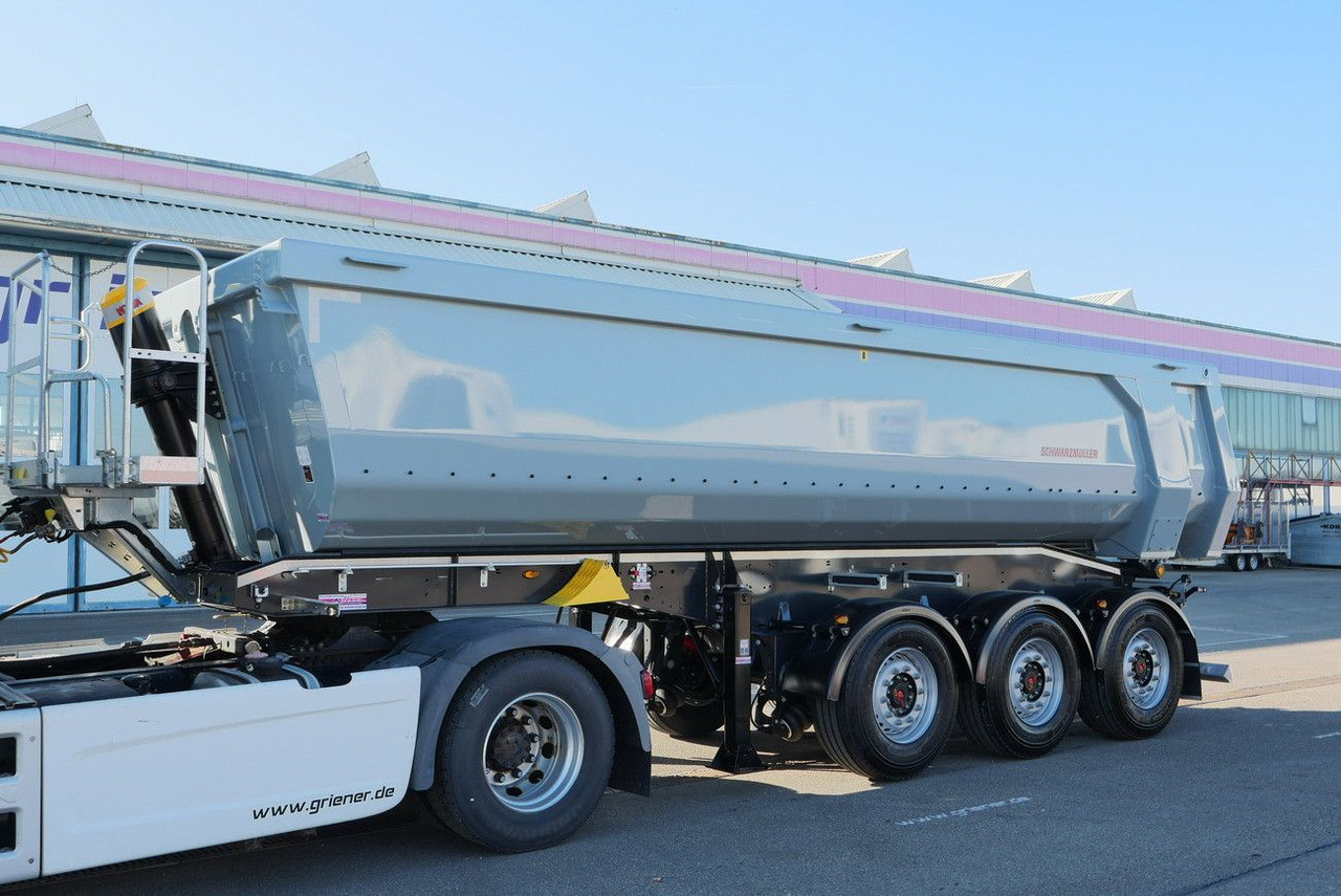 Schwarzmüller K -SERIE / ALUMULDE /STAHLEINLAGE 5430 kg /25m³ - Tippbil semitrailer: bild 3 Schwarzmüller K -SERIE / ALUMULDE /STAHLEINLAGE 5430 kg /25m³ - Tippbil semitrailer: bild 3