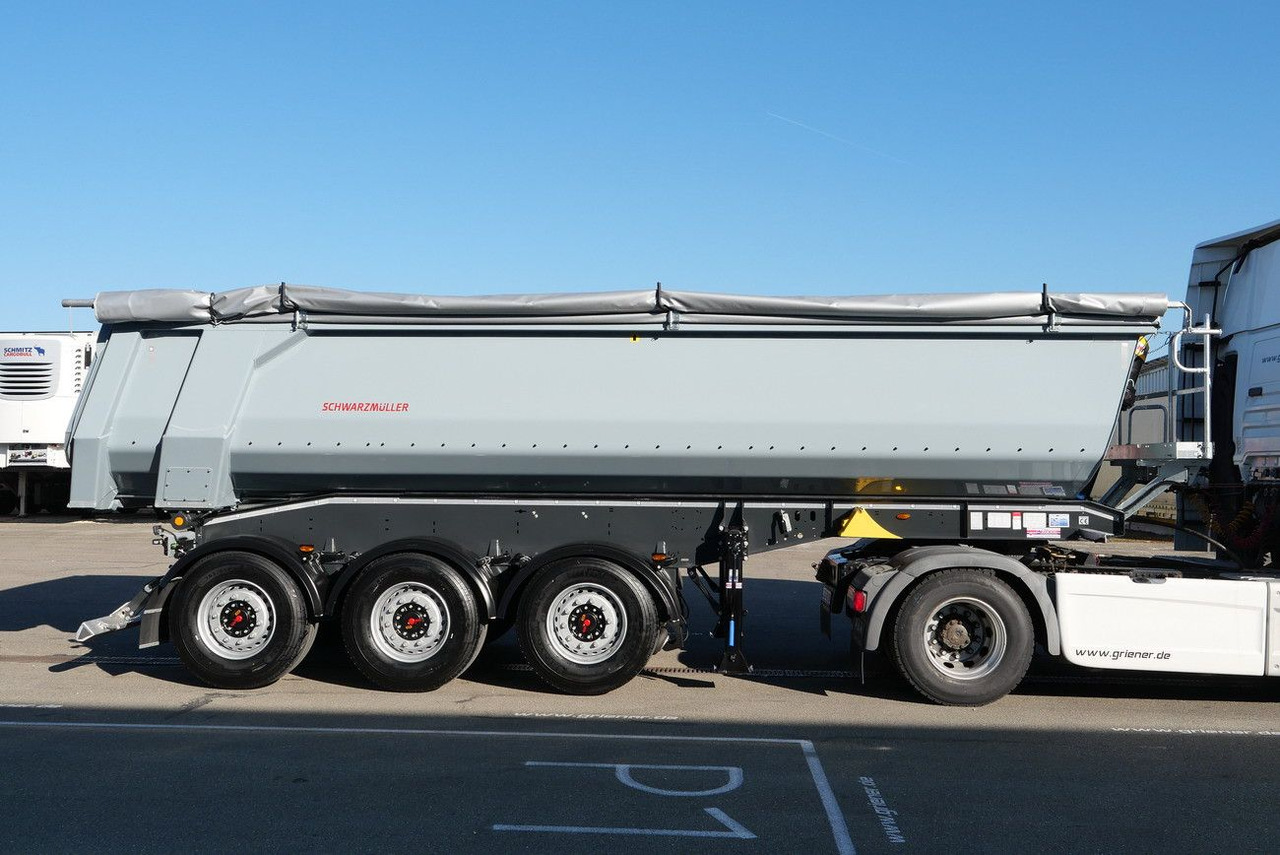 Schwarzmüller K -SERIE / ALUMULDE /STAHLEINLAGE 5430 kg /25m³ - Tippbil semitrailer: bild 5 Schwarzmüller K -SERIE / ALUMULDE /STAHLEINLAGE 5430 kg /25m³ - Tippbil semitrailer: bild 5