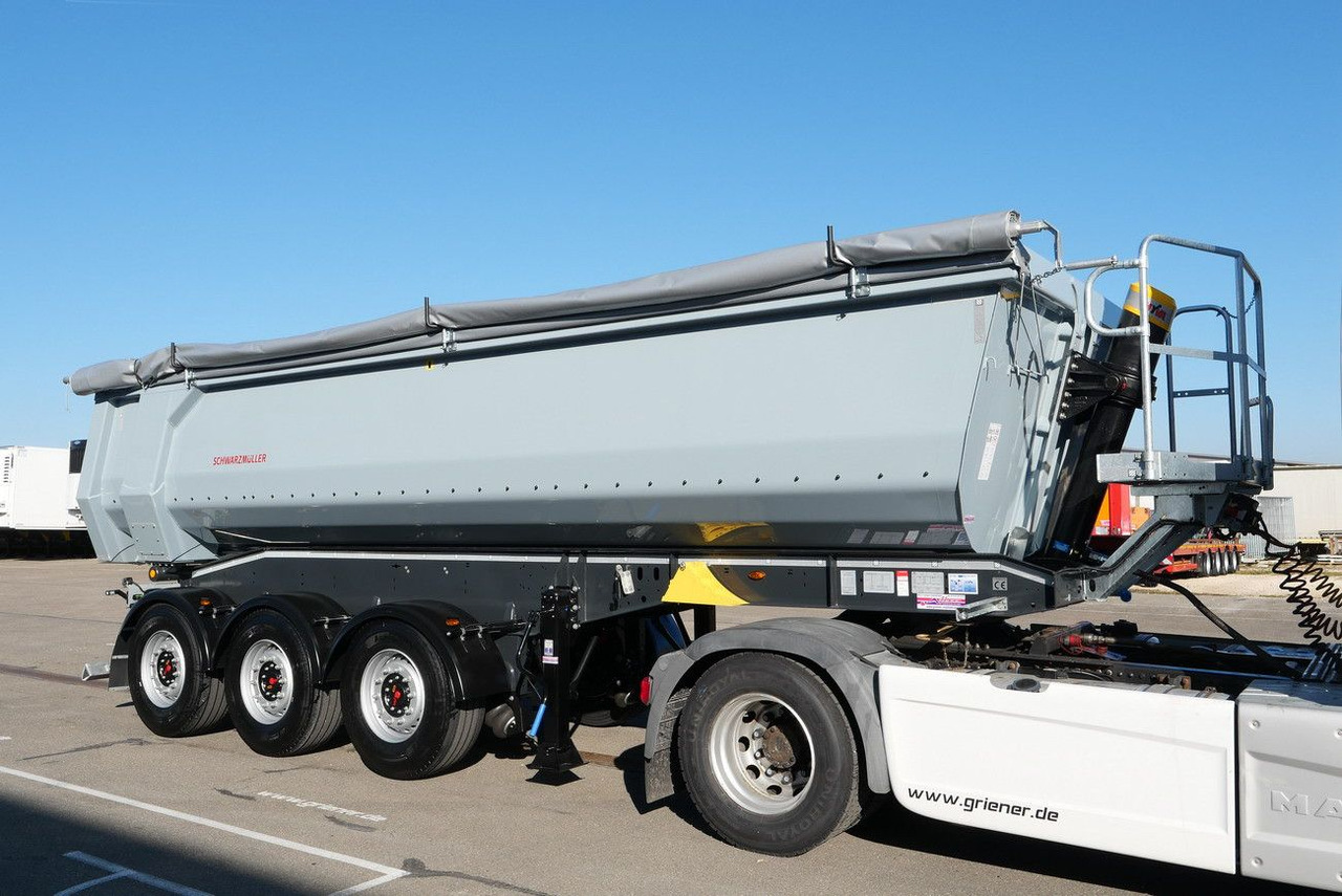 Schwarzmüller K -SERIE / ALUMULDE /STAHLEINLAGE 5430 kg /25m³ - Tippbil semitrailer: bild 4 Schwarzmüller K -SERIE / ALUMULDE /STAHLEINLAGE 5430 kg /25m³ - Tippbil semitrailer: bild 4