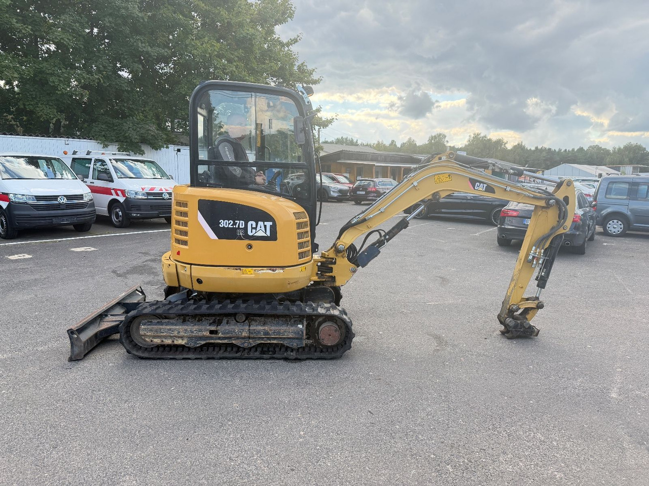 CAT 302.7 D - Minigrävmaskin: bild 3 CAT 302.7 D - Minigrävmaskin: bild 3