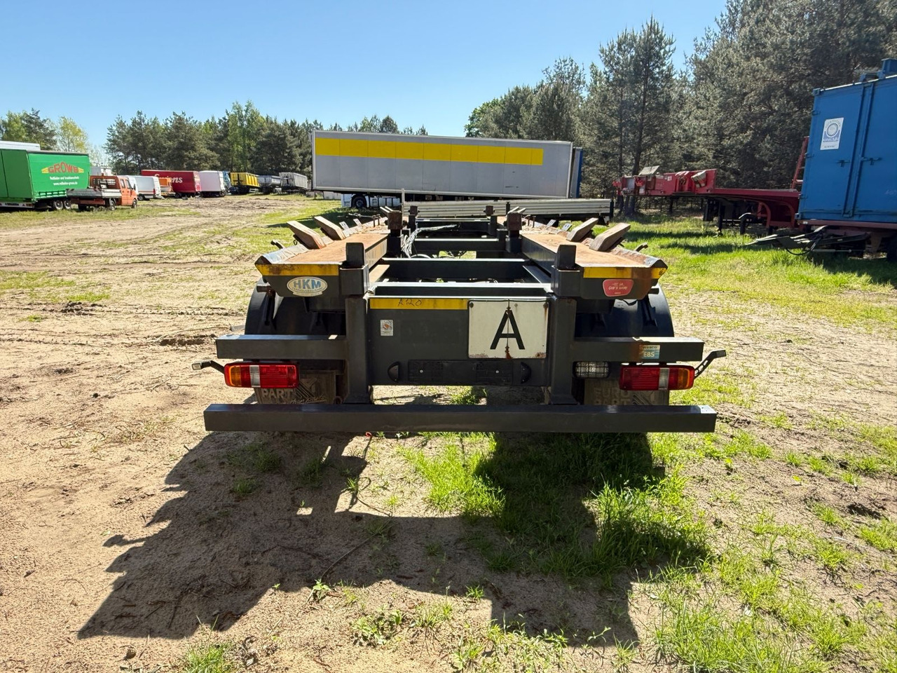 HKM A 18 ZL 5.0 Abrollanhänger für 2 Absetzcontainer - Lastväxlarsläp/ Liftdumpersläp: bild 4 HKM A 18 ZL 5.0 Abrollanhänger für 2 Absetzcontainer - Lastväxlarsläp/ Liftdumpersläp: bild 4