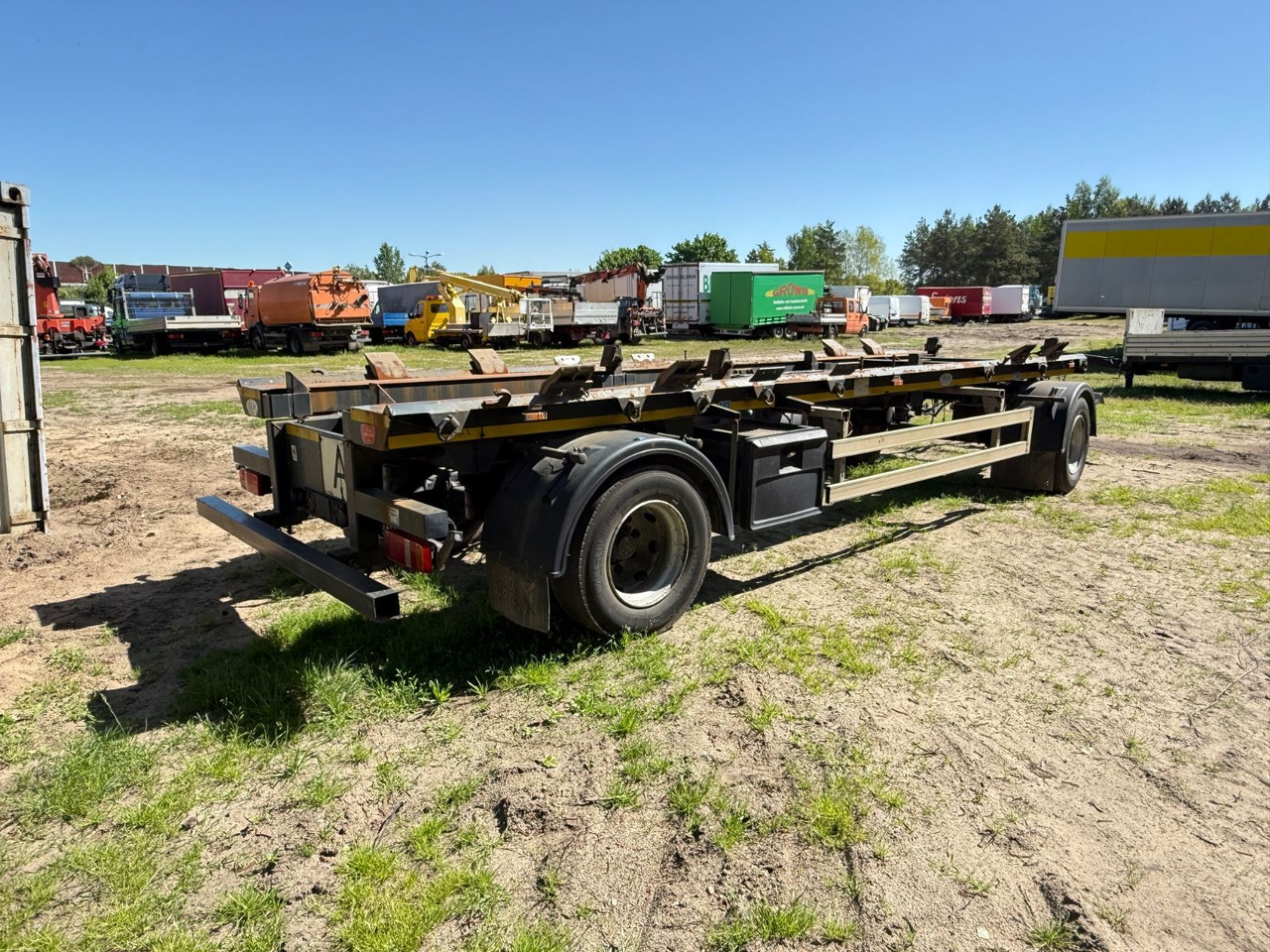 HKM A 18 ZL 5.0 Abrollanhänger für 2 Absetzcontainer - Lastväxlarsläp/ Liftdumpersläp: bild 3 HKM A 18 ZL 5.0 Abrollanhänger für 2 Absetzcontainer - Lastväxlarsläp/ Liftdumpersläp: bild 3