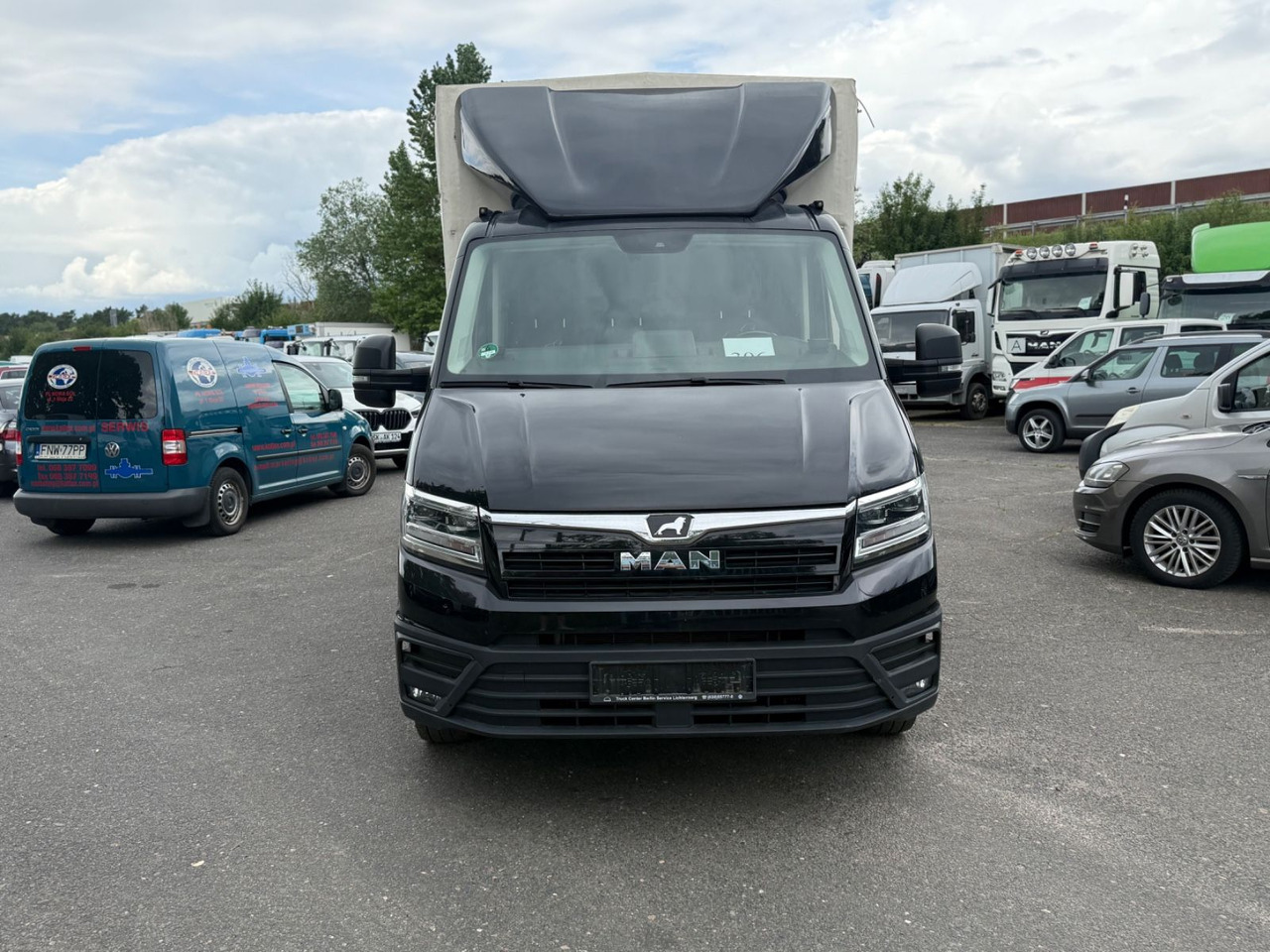 MAN TGE 6.180 27 TKM !! - Transportbil med kapell: bild 2 MAN TGE 6.180 27 TKM !! - Transportbil med kapell: bild 2