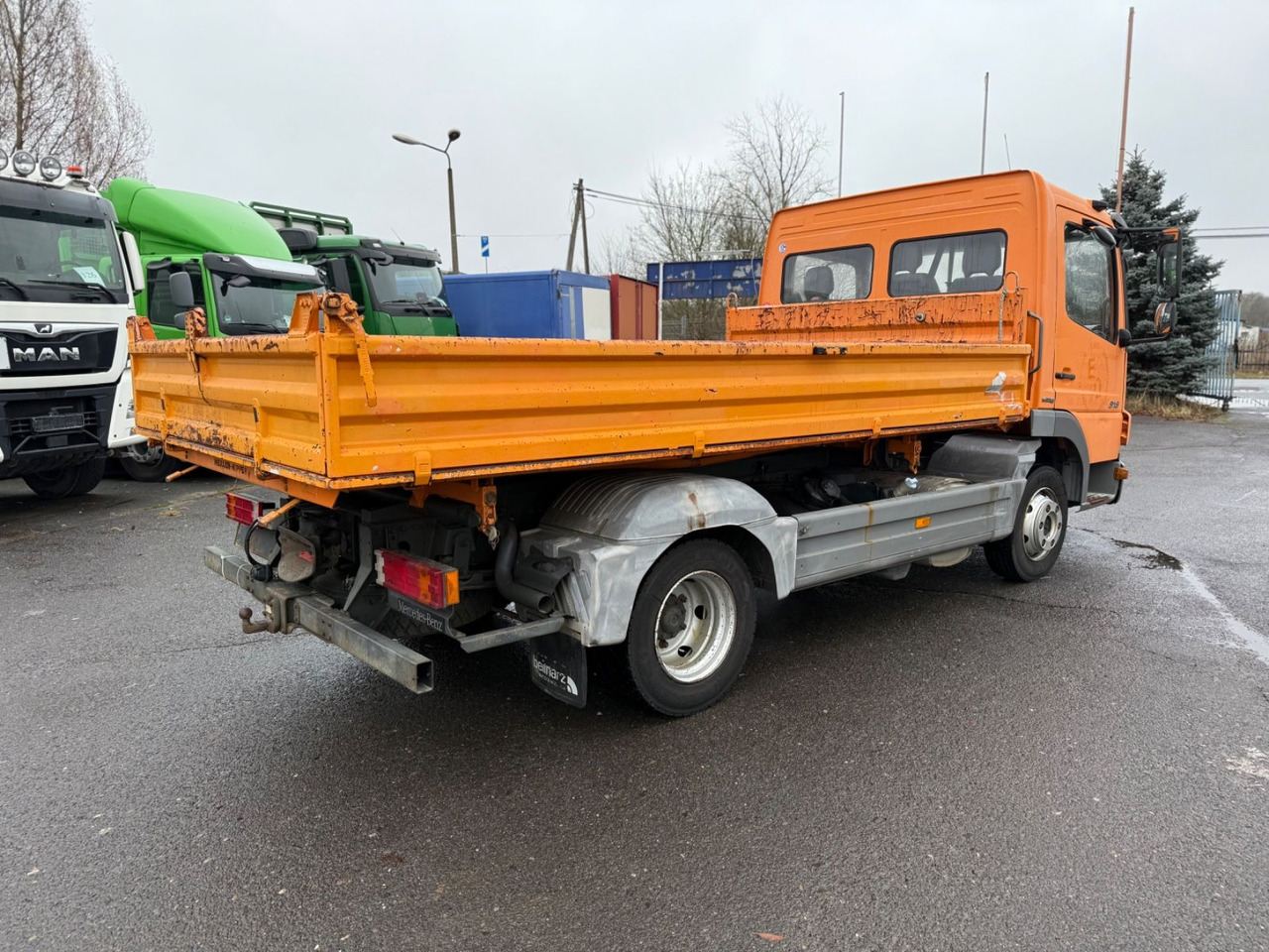 Mercedes-Benz Atego 818 4x2 OM 904 - Tippbil lastbil: bild 5 Mercedes-Benz Atego 818 4x2 OM 904 - Tippbil lastbil: bild 5