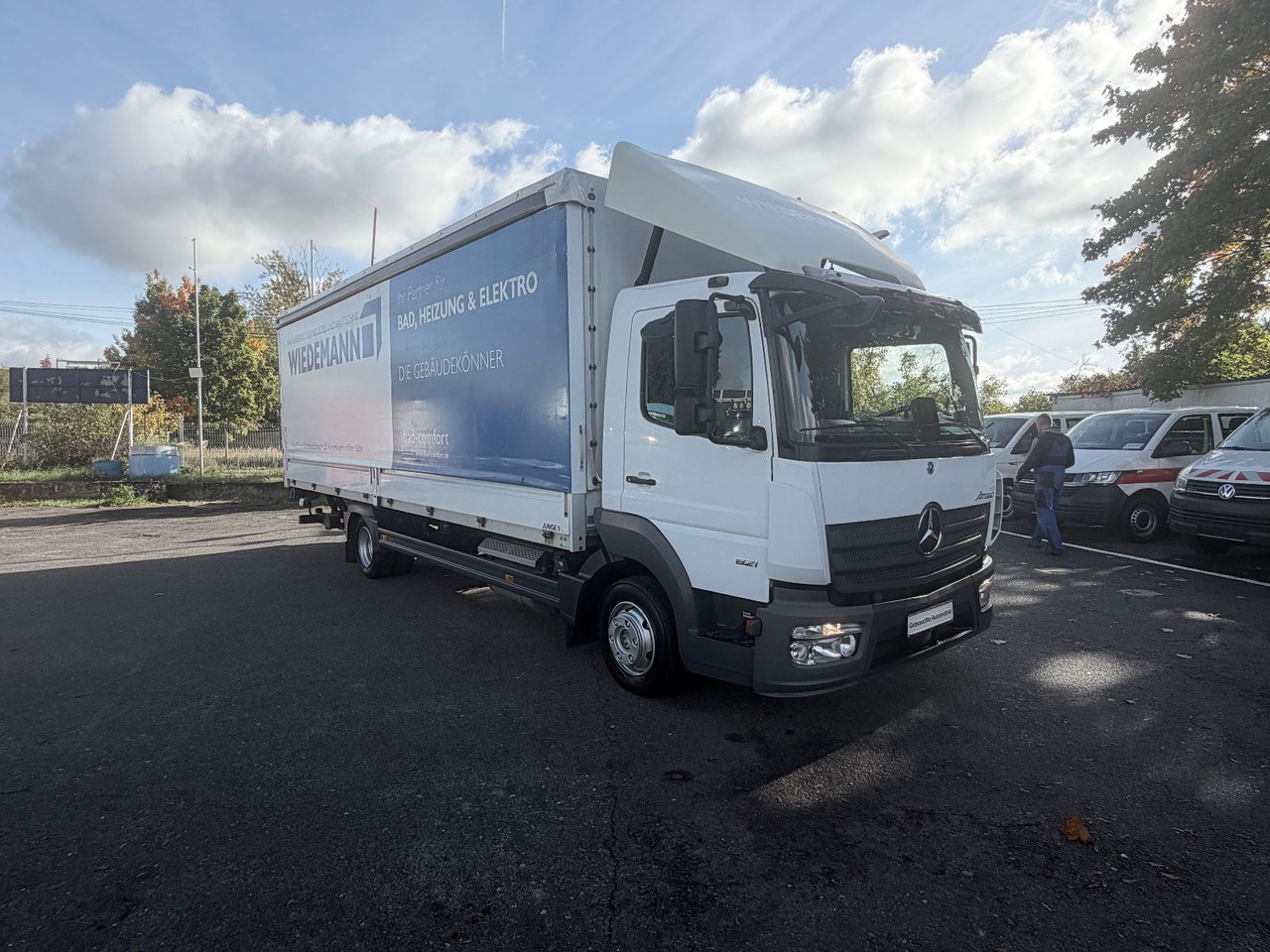 Mercedes-Benz Atego 821 Klima Lbw Tempoamt - Kapellbil: bild 2 Mercedes-Benz Atego 821 Klima Lbw Tempoamt - Kapellbil: bild 2