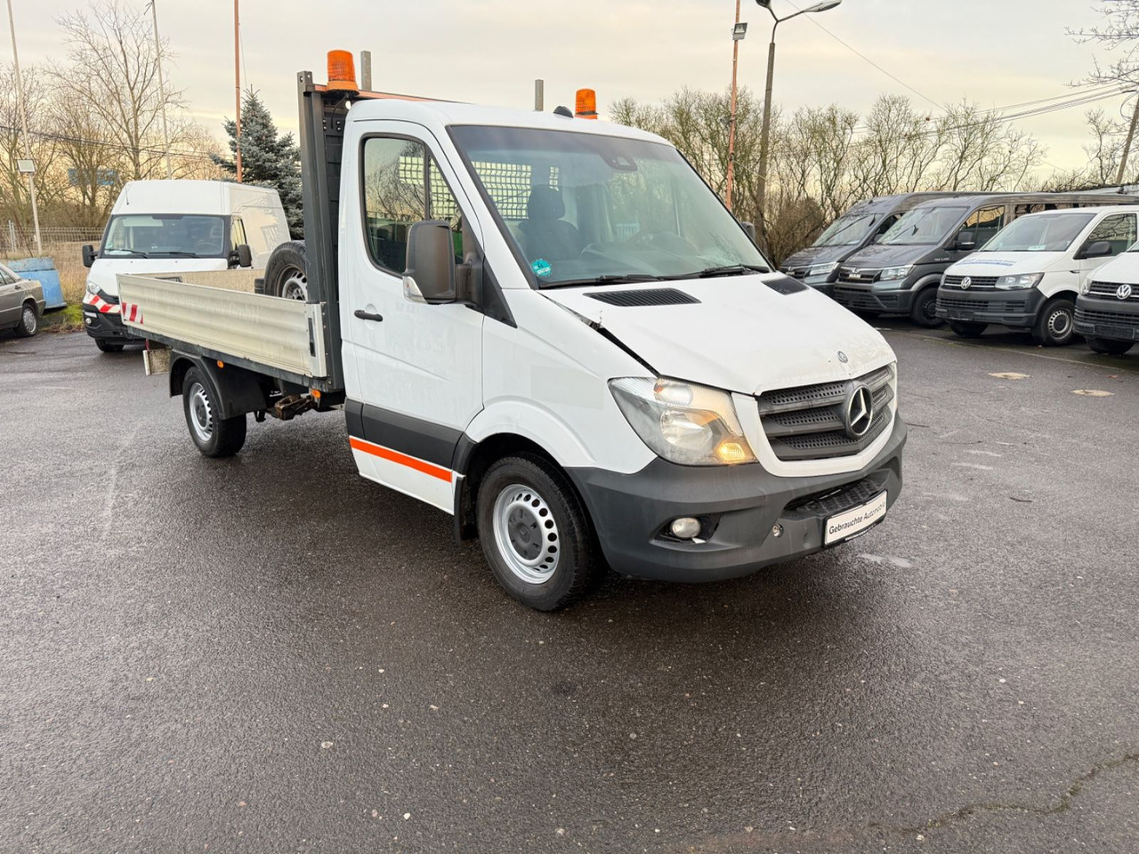 Mercedes-Benz Sprinter II Pritsche 313 CDI - Transportbil med flak: bild 2 Mercedes-Benz Sprinter II Pritsche 313 CDI - Transportbil med flak: bild 2