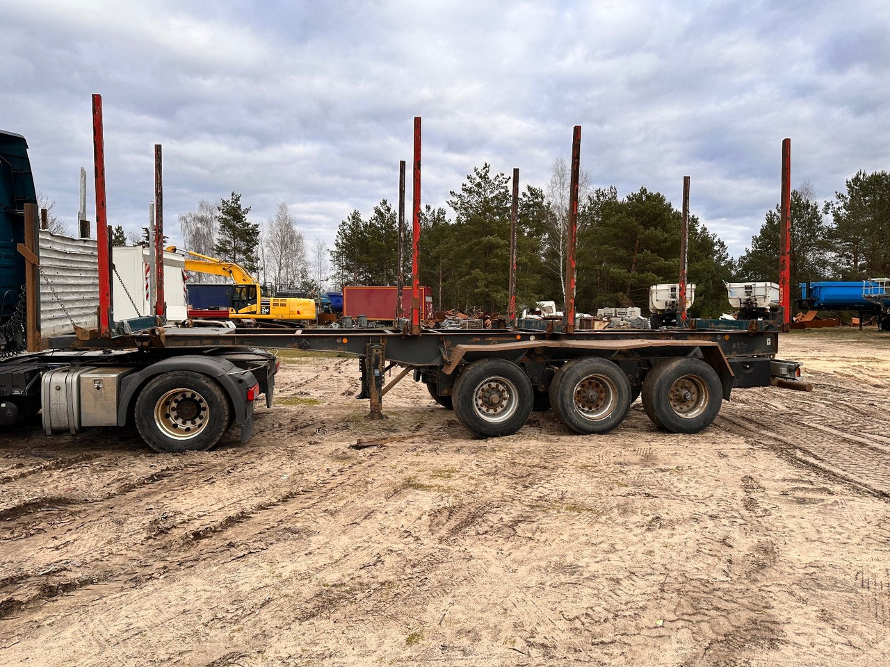 Schmitz Cargobull SPR 24/3 - Timmertrailer: bild 2 Schmitz Cargobull SPR 24/3 - Timmertrailer: bild 2