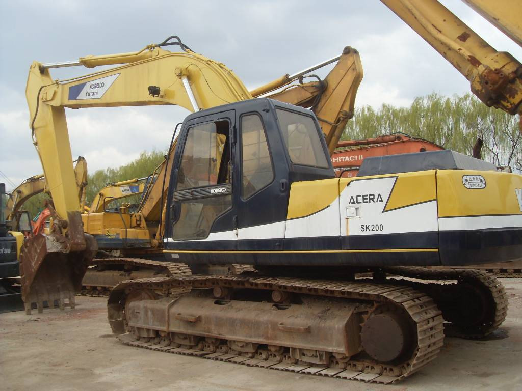 Kobelco SK200-6 - Bandgrävare: bild 1 Kobelco SK200-6 - Bandgrävare: bild 1