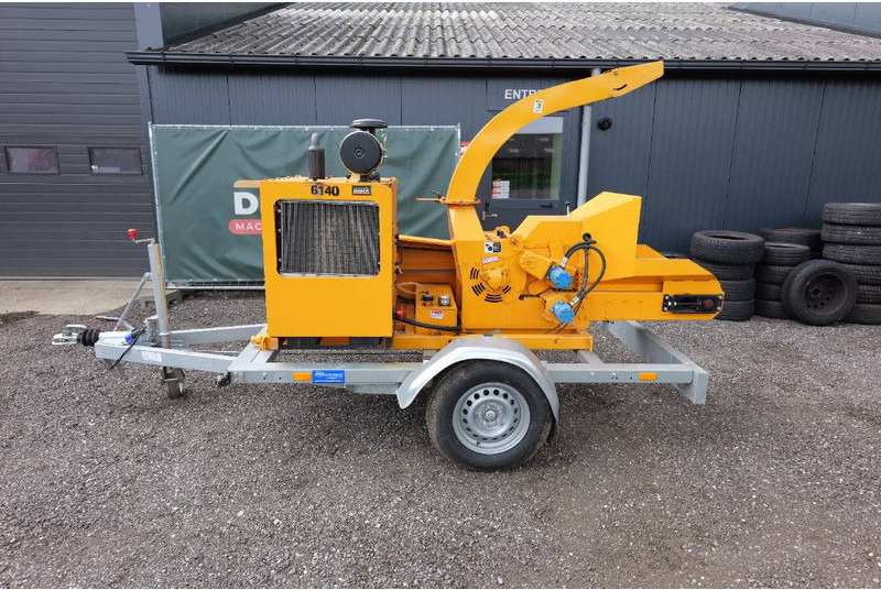 Shengmiao Hc6140 new wood chipper with trailer!! - Flishugg: bild 1 Shengmiao Hc6140 new wood chipper with trailer!! - Flishugg: bild 1