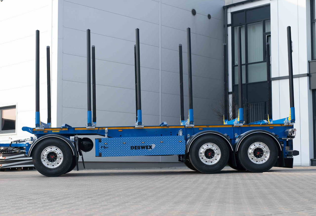 Hydrofast Przyczepa 3 - osiowa / 3 axles trailer for timber transport / 3 Achsen Anhänger für Holztransport - Timmersläp: bild 1 Hydrofast Przyczepa 3 - osiowa / 3 axles trailer for timber transport / 3 Achsen Anhänger für Holztransport - Timmersläp: bild 1