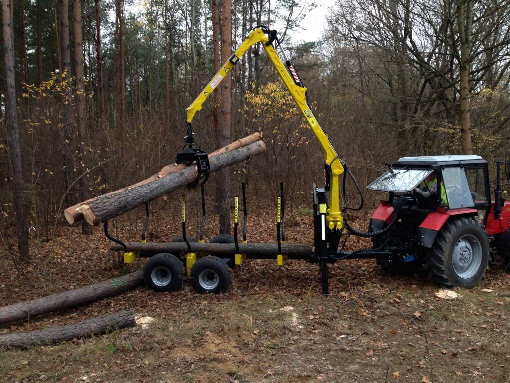 Hydrofast Timber Harvesting Trailer/Forstanhänger/Przyczepka do zrywki drewna H9 - Skogsvagn: bild 4 Hydrofast Timber Harvesting Trailer/Forstanhänger/Przyczepka do zrywki drewna H9 - Skogsvagn: bild 4