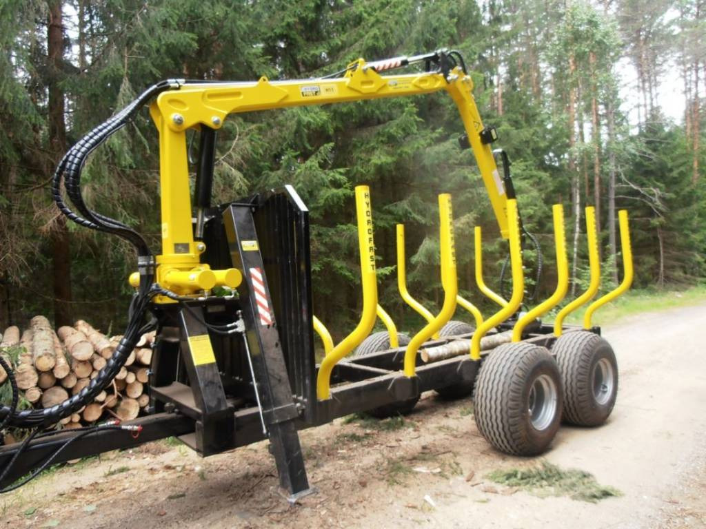 Hydrofast Timber Harvesting Trailer/Forstanhänger/Przyczepka do zrywki drewna H9 - Skogsvagn: bild 2 Hydrofast Timber Harvesting Trailer/Forstanhänger/Przyczepka do zrywki drewna H9 - Skogsvagn: bild 2