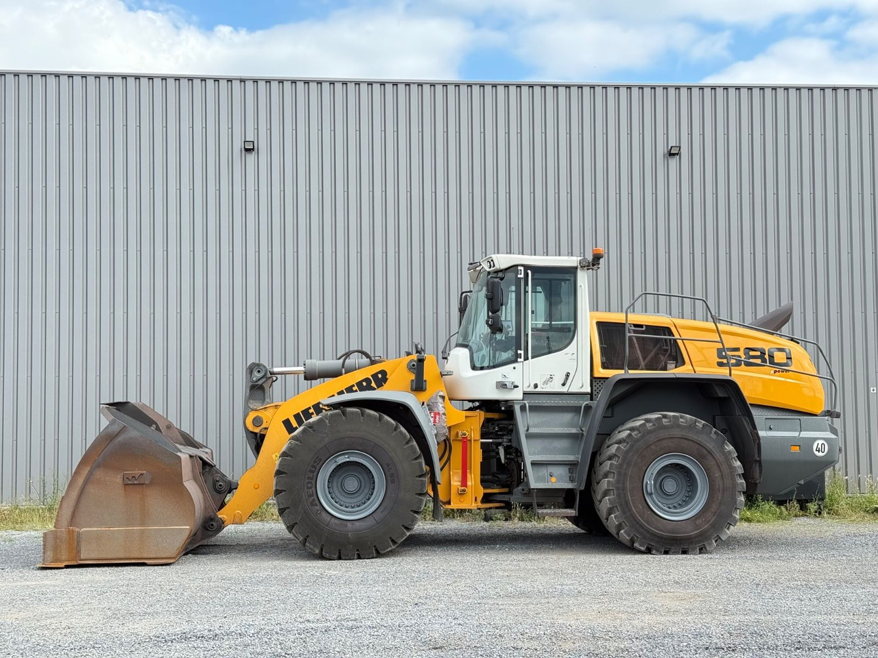 Liebherr L580 X Power - Hjullastare: bild 1 Liebherr L580 X Power - Hjullastare: bild 1