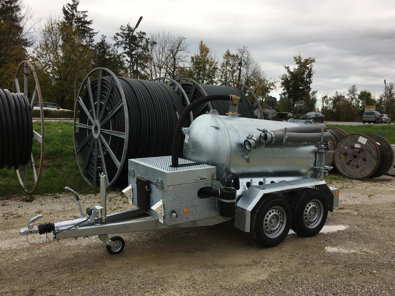 M-Vac 1500 Vacuum system specialized for drilling mud / vacuum container 1500l - Styrbara borrmaskin: bild 1 M-Vac 1500 Vacuum system specialized for drilling mud / vacuum container 1500l - Styrbara borrmaskin: bild 1