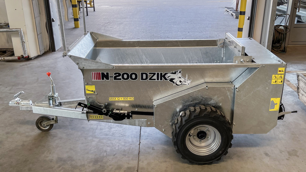 Cynkomet Miststreuer / Manure spreader / Epandeur à fumier N-200 DZIK - Kletgödselspridare: bild 2 Cynkomet Miststreuer / Manure spreader / Epandeur à fumier N-200 DZIK - Kletgödselspridare: bild 2