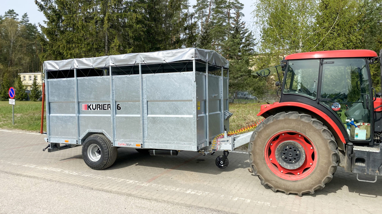 Cynkomet Viehanhänger / Livestock trailer / Remorque bétaillère / Remolque ganadero / Rimorchio per bestiame / Прицеп для перевозки животных / Przyczepa do przewozu zwierząt - Djursläp: bild 4 Cynkomet Viehanhänger / Livestock trailer / Remorque bétaillère / Remolque ganadero / Rimorchio per bestiame / Прицеп для перевозки животных / Przyczepa do przewozu zwierząt - Djursläp: bild 4