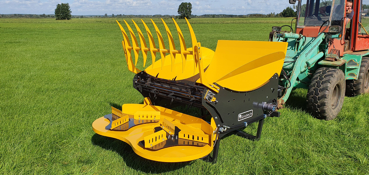 Ny Halmhack Grutech Ballenabwickler / Straw blowers / Pailleuse / Trinciapaglia / Picadora de paja / Измельчитель соломы / Ścielarka słomy: bild 10